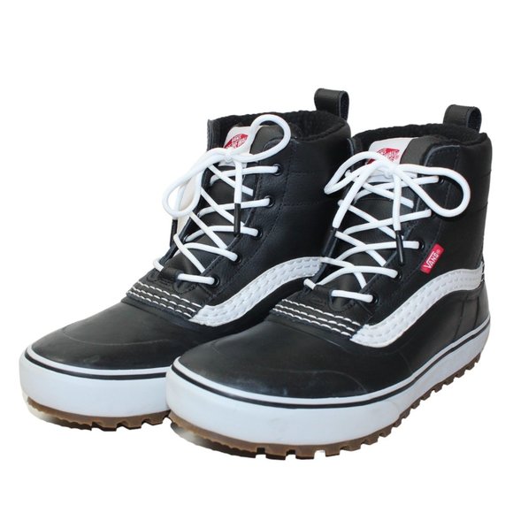 Vans ALL Weather MTB Sneaker Boot Black / White Waffle Sole Men's 12 NEW! - Picture 3 of 13